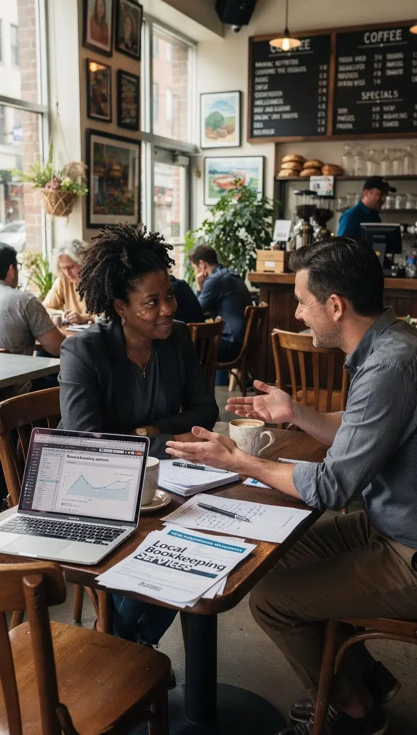 Customer testimonials highlighting local service experiences.